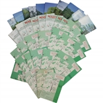 1971-2008 Masters Tournament Spectator Guides - Thirty-Eight (38)