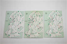 1971-2008 Masters Tournament Spectator Guides - Thirty-Eight (38)