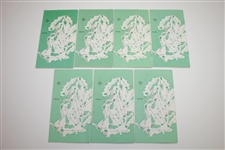 1971-2008 Masters Tournament Spectator Guides - Thirty-Eight (38)