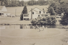 Original Hole #9 at Pine Meadows 8x10 Photo - Writing on Front