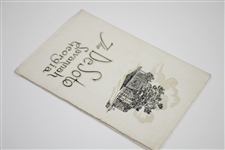 Vintage 'The DeSoto' Savannah Georgia Advertising Brochure with Golf Club House