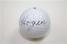 Ben Hogan Signed Legend 'Hogan-100' Golf Ball JSA ALOA