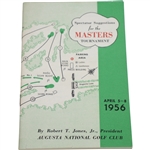 1956 Masters Tournament Spectator Guide - Jack Burke Jr. Winner