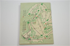 1956 Masters Tournament Spectator Guide - Jack Burke Jr. Winner