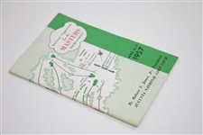 1957 Masters Tournament Spectator Guide - Doug Ford Winner