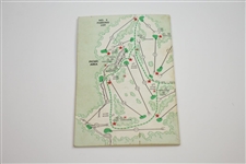 1960 Masters Tournament Spectator Guide - Arnold Palmer Winner