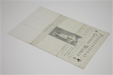 Dummy Layout For Professional Golfers Weekly First Issue Vol. 1 No. 1 