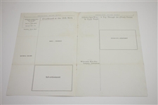 Dummy Layout For Professional Golfers Weekly First Issue Vol. 1 No. 1 