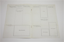 Dummy Layout For Professional Golfers Weekly First Issue Vol. 1 No. 1 