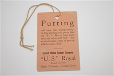 1927 PGA Championship at Cedar Crest CC Fourth Day Ticket - Hagen's Record Setting 5th!