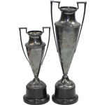 1937 & 1938 Greenskeepers Club of New England Championship Trophies Won by Ralph Thomas