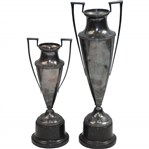 1937 & 1938 Greenskeepers Club of New England Championship Trophies Won by Ralph Thomas