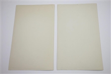 Two Original Ralph Thomas 'White Studio - Boston - 172 Fremont St' Studio Photos 