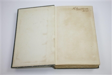 1923 'My Golfing Life' London Edition Book by Sandy Herd Sourced From Bert Yancey