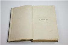 1923 'My Golfing Life' London Edition Book by Sandy Herd Sourced From Bert Yancey