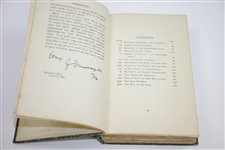 1923 'My Golfing Life' London Edition Book by Sandy Herd Sourced From Bert Yancey