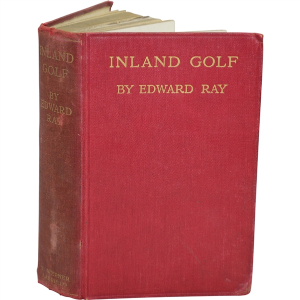 1914 'Inland Golf' Book by Edward Ray Sourced From Bert Yancey