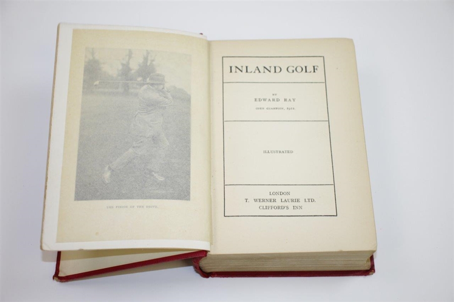1914 'Inland Golf' Book by Edward Ray Sourced From Bert Yancey