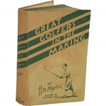 1932 Great Golfers in the Making Book by H.B. Martin Sourced From Bert Yancey