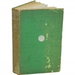 1937 Bedrock Principles of Golf Book by W.W. Lowe Sourced From Bert Yancey