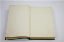 1937 'Bedrock Principles of Golf' Book by W.W. Lowe Sourced From Bert Yancey