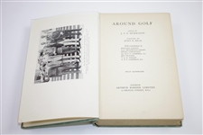1939 'Around Golf' Book by J.S.F. Morrison Sourced From Bert Yancey