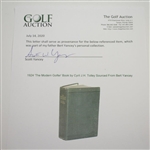 1924 'The Modern Golfer' Book by Cyril J.H. Tolley Sourced From Bert Yancey