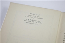 1937 'The Golfer's Companion' Book Edited by Peter Lawless Sourced From Bert Yancey