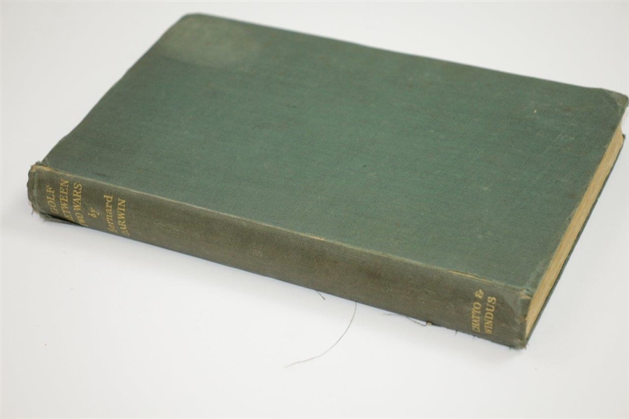 1944 'Golf Between Two Wars' Book by Bernard Darwin Sourced From Bert Yancey