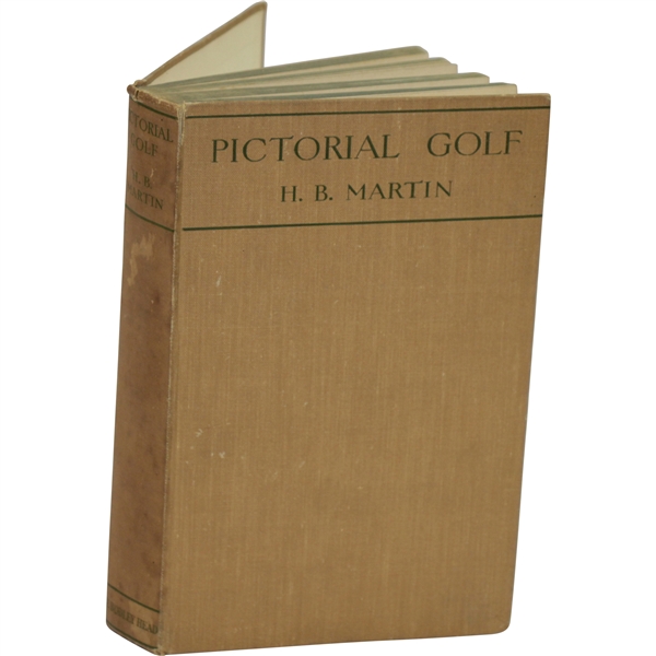 1928 'Pictorial Golf' Reprinted Book by H.B. Martin Sourced From Bert Yancey