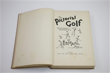 1928 'Pictorial Golf' Reprinted Book by H.B. Martin Sourced From Bert Yancey