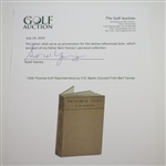 1928 'Pictorial Golf' Reprinted Book by H.B. Martin Sourced From Bert Yancey