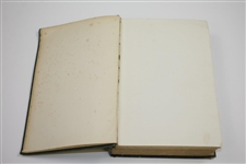 1921 'Present Day Golf' Book by George Duncan & Bernard Darwin Sourced From Bert Yancey