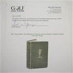 1904 'Great Golfers: Their Methods at a Glance' Book by George W. Beldam Sourced From Bert Yancey