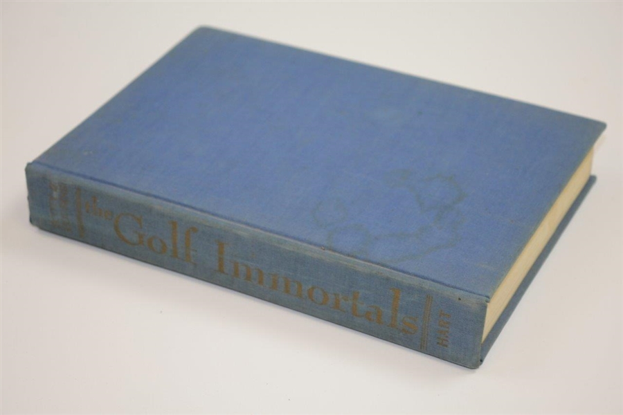 1969 'The Golf Immortals' First American Edition Book by Tom Scott & Geoffrey Cousins Sourced From Bert Yancey