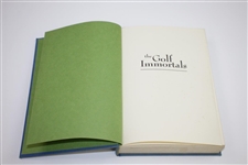 1969 'The Golf Immortals' First American Edition Book by Tom Scott & Geoffrey Cousins Sourced From Bert Yancey