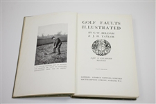 1905 'Golf Faults Illustrated' Book by G.W. Beldam & J.H. Taylor Sourced From Bert Yancey