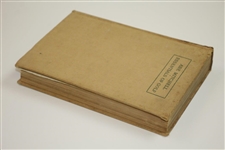 1927 'Essentials of Golf' Book Signed by Abe Mitchell  Sourced From Bert Yancey JSA ALOA