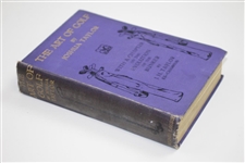 1913 'The Art of Golf' Book by Joshua Taylor Sourced From Bert Yancey