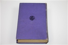 1913 'The Art of Golf' Book by Joshua Taylor Sourced From Bert Yancey
