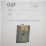 1915 'The Winning Shot' Book by Jerome D. Travers & Grantland Rice Sourced From Bert Yancey