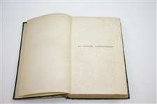 1907 'My Golfing Reminiscences' Book by Harold H. Hilton Sourced From Bert Yancey