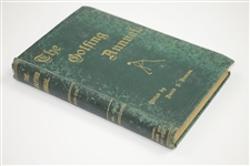 1890 'The Golfing Annual' Vol. III Book Edited by David Scott Duncan 1889-90 Sourced From Bert Yancey