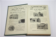 1890 'The Golfing Annual' Vol. III Book Edited by David Scott Duncan 1889-90 Sourced From Bert Yancey