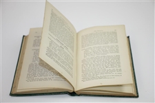 1890 'The Golfing Annual' Vol. III Book Edited by David Scott Duncan 1889-90 Sourced From Bert Yancey
