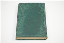 1890 'The Golfing Annual' Vol. III Book Edited by David Scott Duncan 1889-90 Sourced From Bert Yancey