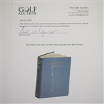 1926 'Better Golf' Book by Percy Alliss Sourced From Bert Yancey