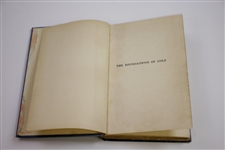 1925 'The Foundations of Golf' Book by J.S.K. Smith & B.S. Weastell Sourced From Bert Yancey