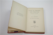 1896 'Golf in Theory and Practice: Some Hints to Beginners' Book by H.S.C. Everard Sourced From Bert Yancey