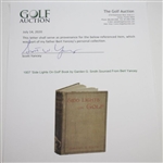 1907 'Side Lights On Golf' Book by Garden G. Smith Sourced From Bert Yancey